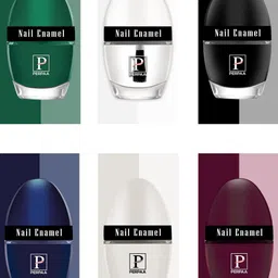 PERPAA Set Of 6 Tiny Glaze Long-Lasting Nail Enamel - 5ml Each-16