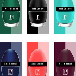 PERPAA Set Of 6 Tiny Glaze Long-Lasting Nail Enamel - 5ml Each-13