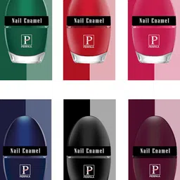 PERPAA Set Of 6 Tiny Glaze Long-Lasting Nail Enamel - 5ml Each-8