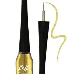 AYA Set of 2 Blue & Golden Waterproof Liquid Eyeliner - 5ml Each image 3
