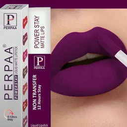 PERPAA Set Of 3 Power Stay Long Lasting Liquid Matte Lipstick-5ml Each-03-16-21 image 3