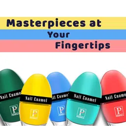 PERPAA Set Of 6 Tiny Glaze Long-Lasting Nail Enamel - 5ml Each image 5