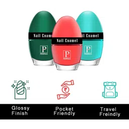 PERPAA Set Of 6 Tiny Glaze Long-Lasting Nail Enamel - 5ml Each image 5