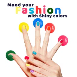 PERPAA Set Of 6 Tiny Glaze Long-Lasting Nail Enamel - 5ml Each image 4