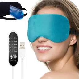 Eye Mask with Heating for Sleep, Dry Eyes, Sinus, Migraine, Strain, Puffiness-image-28