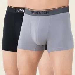 Pack of 2 Deo-Cotton Deodorizing Anti-Bacterial Solid Men Trunk-picture-17