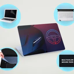 SDM 5IN1LAPTOPSKIN,SCREEN&KEYGAURD PROTECTOR,TRACKPAD,MOUSEPAD15.6INCH622 Combo Set-image-68