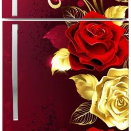 160 cm Double Door Fridge Multicolor 3D Sticker Floral Size 60 x 160 CM Self Adhesive Sticker-image-90