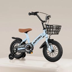 Bicycles for Kids 14-inch Children's Basket Bicycle Magnesium Alloy 14 T (inch) Road Cycle-image-28