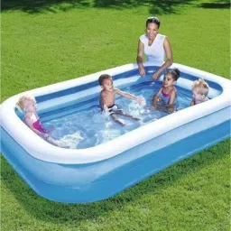 Inflatable (IND*69) Kids Swimming Pool With Free Pump Inflatable Swimming Pool-24