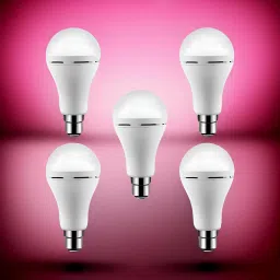 Surya (Emergency Bulb) 12W Rechargeable LED (Emergency Light) (Pack of 5) OO168 4 hrs Bulb Emergency Light-image-95