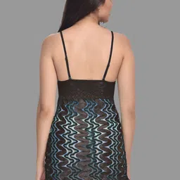 AROUSY Net Baby Doll with High-Low image 3