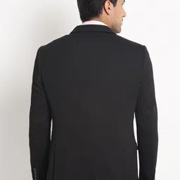 Turtle Self Design Single-Breasted Formal Blazer image 2