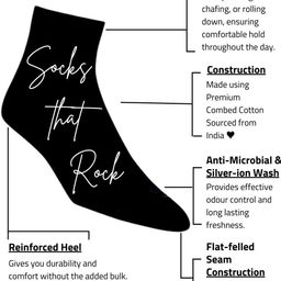 Dynamocks Patterned Ankle Length Socks image 4