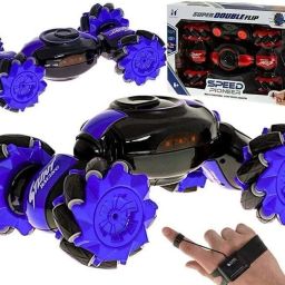 Hand Gesture Sensor RC Stunt Car Double Sided Rotating Remote Control Car _H4-12