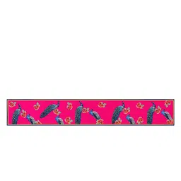 SEJ by Nisha Gupta Set of 6 Pink Printed Cotton Table Placemats and Runner image 2