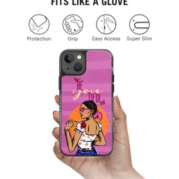 DailyObjects Be You Tiful Stride 2.0 Printed Impact Resistant Iphone 15 Plus Case Cover image 5