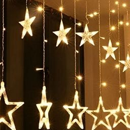 SPARK WORLD Yellow Star Shape String Lights image 2