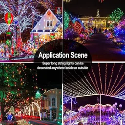 Gesto Pink & Blue 8 Modes LED String Serial Lights image 3