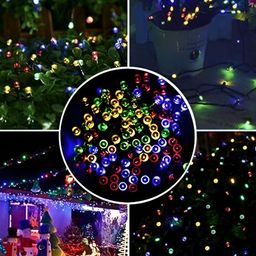 SPARK WORLD Red & Yellow Rice Shaped LED String Lights image 5