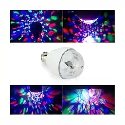 SPARK WORLD White & Green Disco Bulb String Light image 3