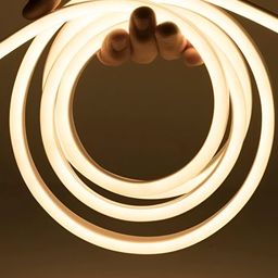 SPARK WORLD Yellow Striped String Lights-5 m image 4