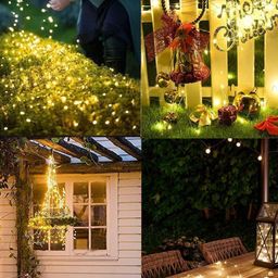 Quace Yellow Rice Cork Fairy String Lights image 4