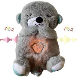 Glowing Music Otter Education of Sound and Light Soothing Sound Sleep Otter Baby-image-78