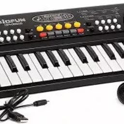 37 Keys Kids Piano Keyboard | Piano For Kids With Microphone248 (Black)-image-97