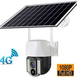 AVOIHS Solar 4G SIM 1080P Camera Motion Alerts 360° Rotating Night Vision 2-Way Audio Security Camera-14