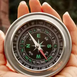 Metal magnetic compass direction finder Compass-42
