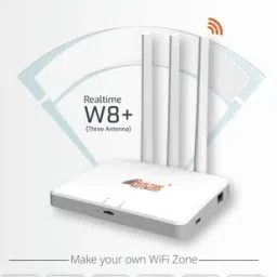 Realtime W 8+ (Plus) 4g/5g Router 4G Router 2.4 GHz 300 Mbps Wifi Speed Single Band External Antenna Access Point Mode image 2