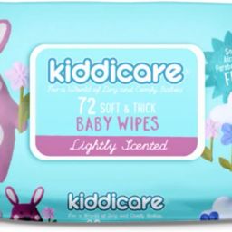 Lightly Scented Baby Wipes, Soft Cleansing, Soft & Tick, Vitamin E (Pack of 1)-image-2