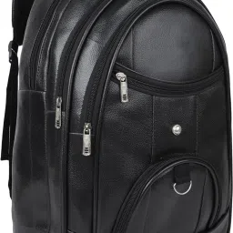 Large 35 L Laptop Backpack Leather Backpack For Men-image-57