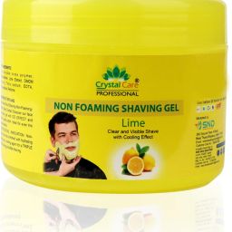 Non Foaming Shaving Gel for Men Aloe Vera & Limeon | Transparent-image-2