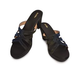 Action Textured Open Toe Wedges image 3