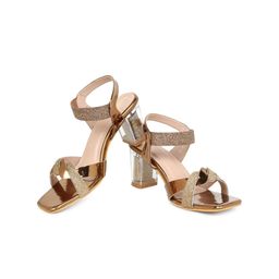 Action Embellished Block Heels image 2