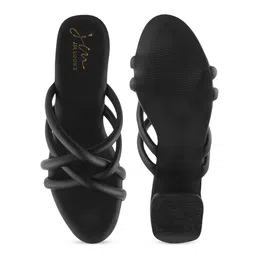 JM Looks Open Toe Block Sandals image 3