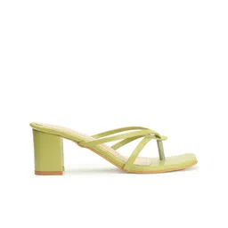 ICONICS Open Toe Block Heels image 5