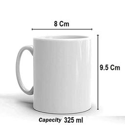 KOLOROBIA Green & Red Printed Ceramic Glossy Mug 325 ml image 3