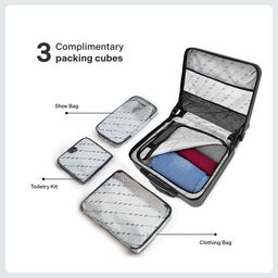 Assembly StarkPro Textured Hard-Sided Overnighter Trolley Bag image 5