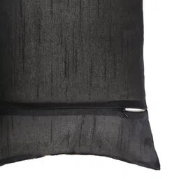 ANS Black & Red 2-Pieces Ethnic Motifs Rectangle Brocade Cushion Covers image 5