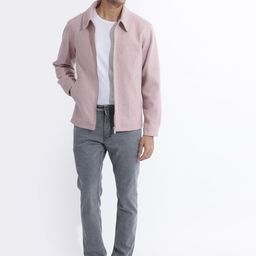 RARE RABBIT Men Tweeder Tailored Fit Mock Collar Open Front Jacket image 3