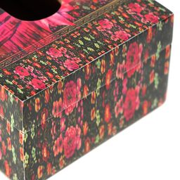 DULI Printed Tissues and Napkin Holder In MDF Wood image 3
