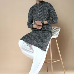 Anouk Green Floral Printed Straight Kurta-image-45