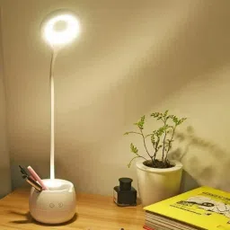 AK-03S Desk Lamp Table Lamps Led Press 3 Mode Clip Pen Holder HUY3 Study Lamp-image-5