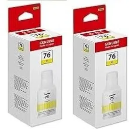 ZENCA TECHNOLOGIES 76 Yellow Twin Ink Bottles Compatible with Canon Printer Yellow Ink Bottle-picture-13