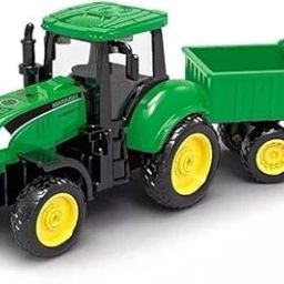 Farm Tractor Toy with Detachable Trolley – Agricultural Vehicle for Kids-image-45
