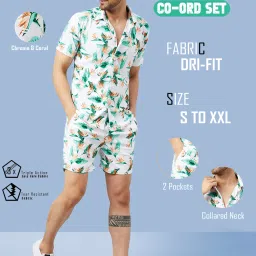 Floral Print Men Track Suit-91