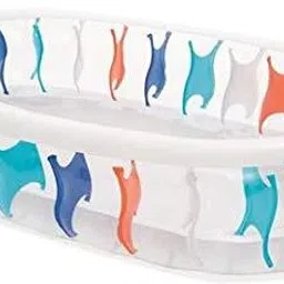 Elliptic (IND*99) Pool 54066 (2.29 X 1.52 X .51M) With Free Pump Inflatable Swimming Pool-18